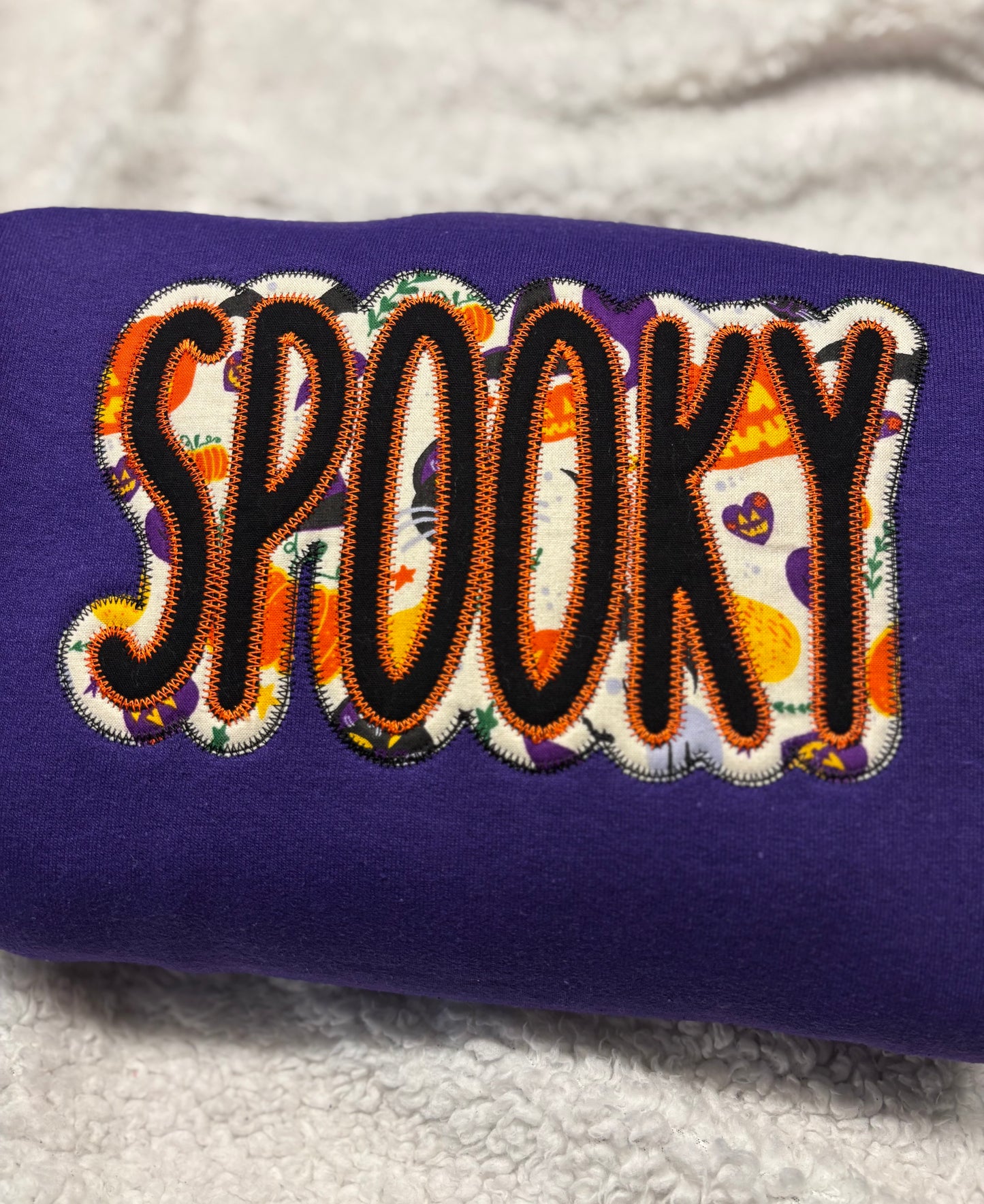 Spooky Applique Crewneck