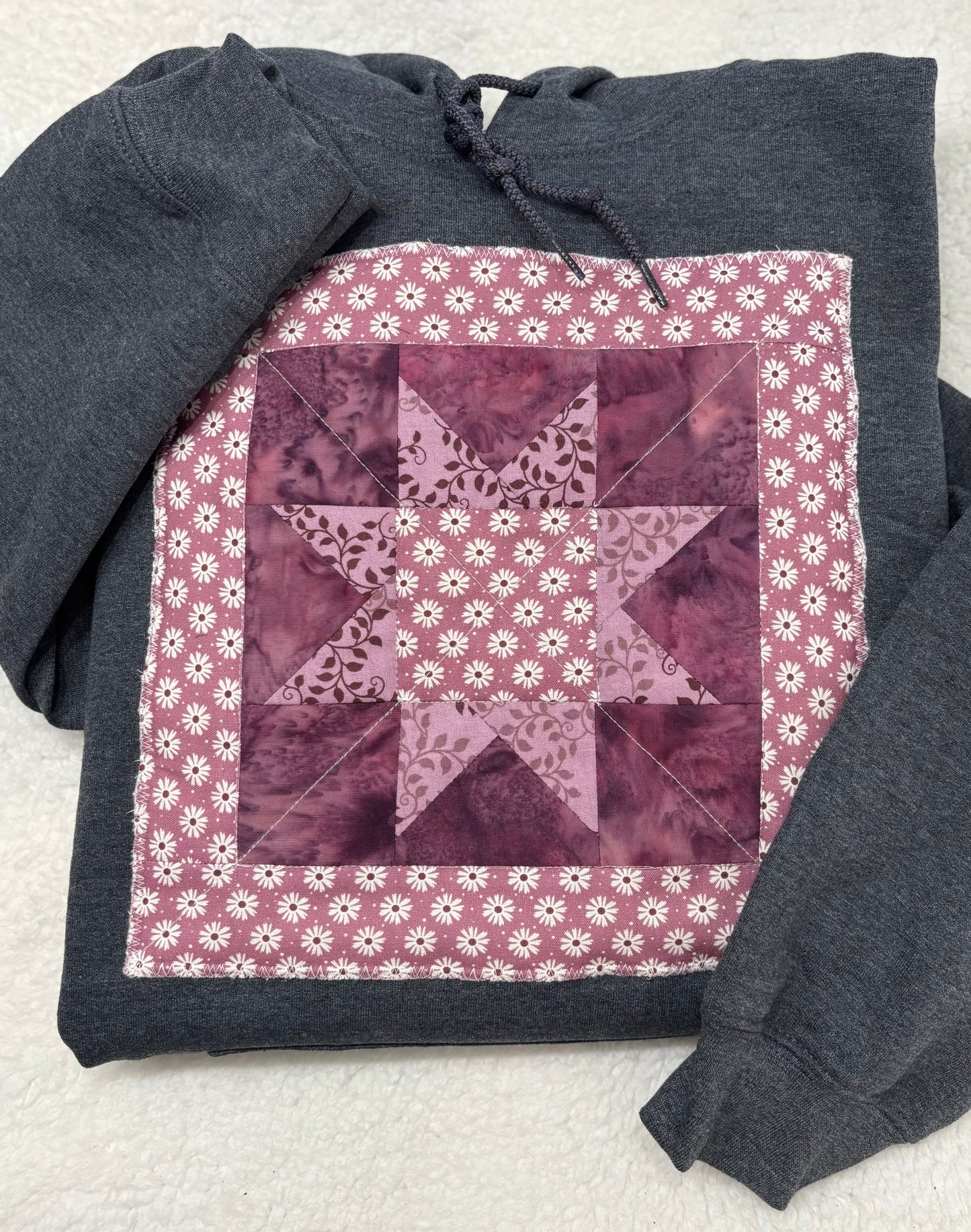 Quilt Panel Hoodie