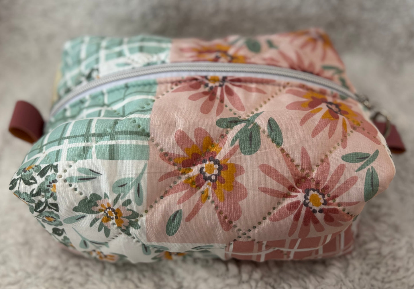 Floral Cosmetic Bag