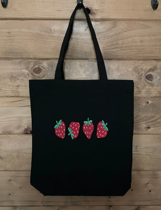Strawberry Canvas Bag