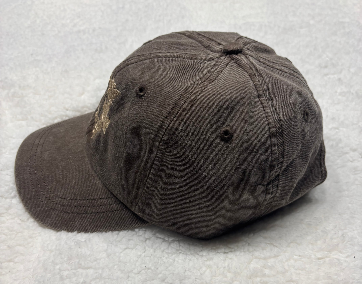 Floral Jay Pigment-Dyed Hat