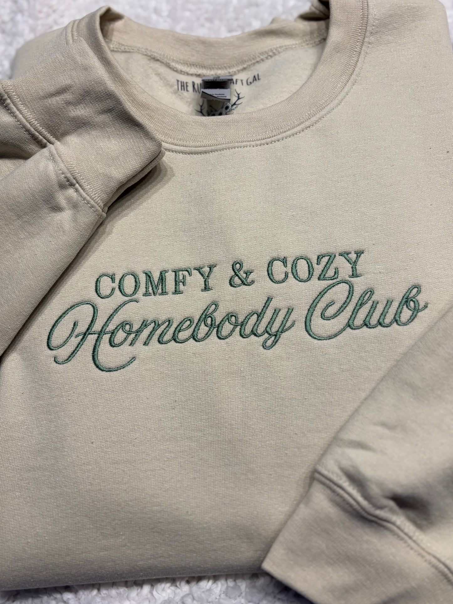 Comfy & Cozy Homebody Club Crewneck