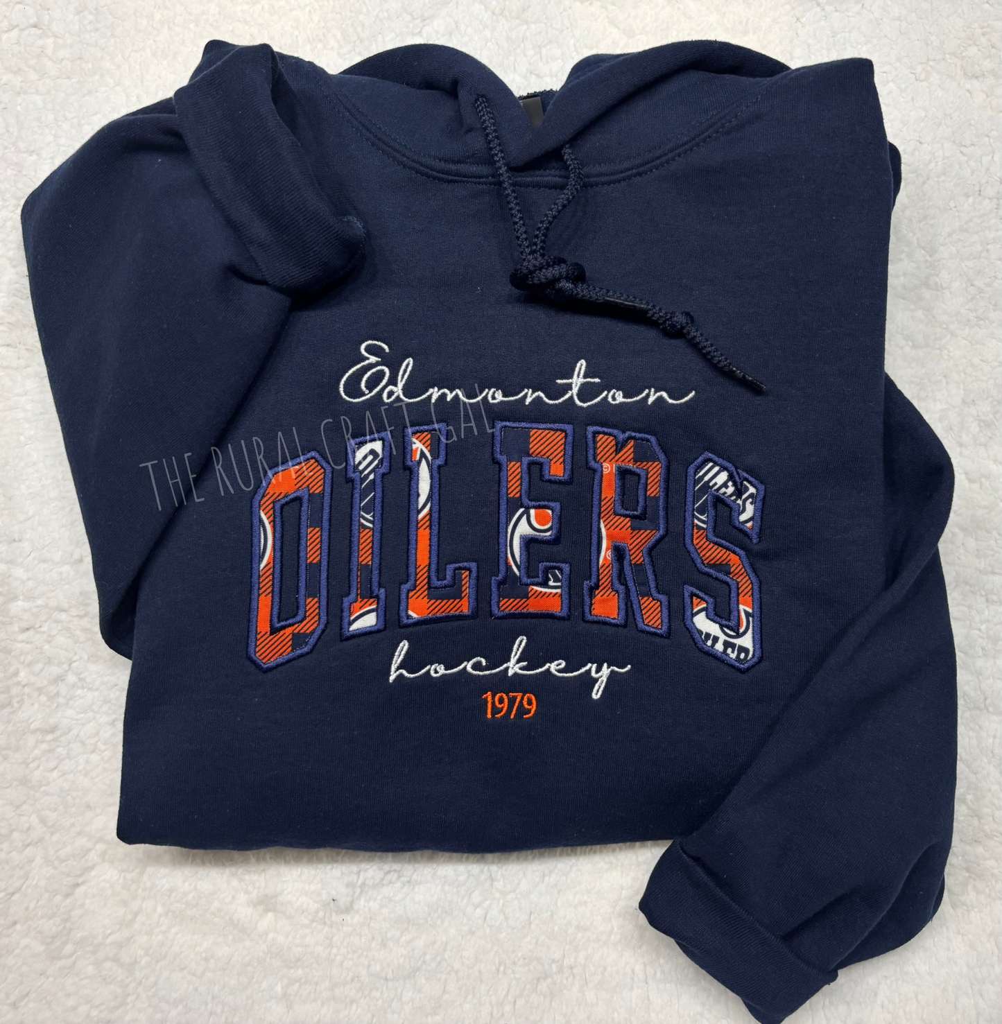 Oilers Appliqué Hoodie