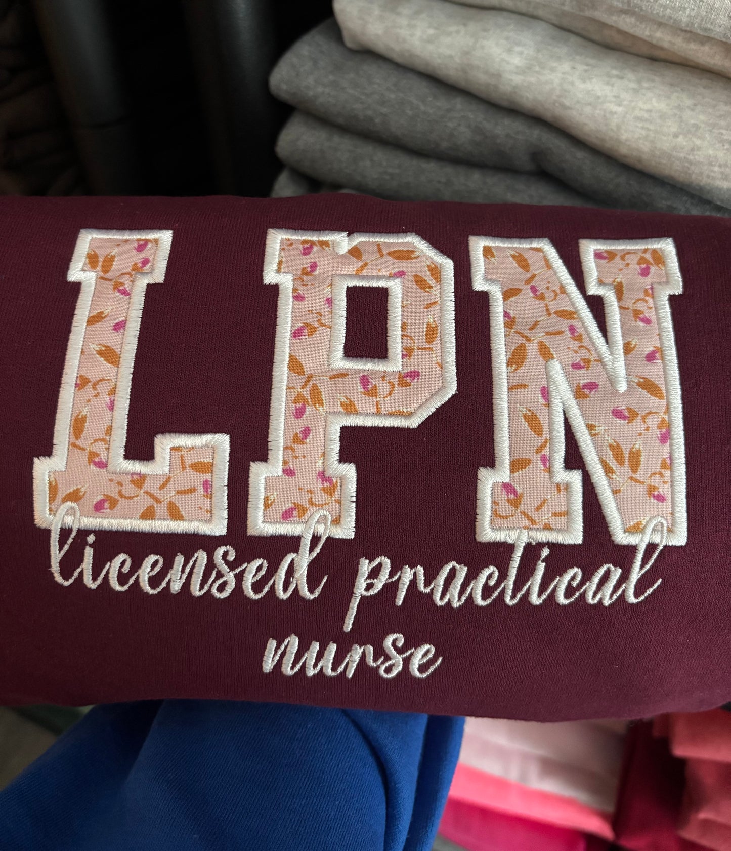 LPN Appliqué Crewneck