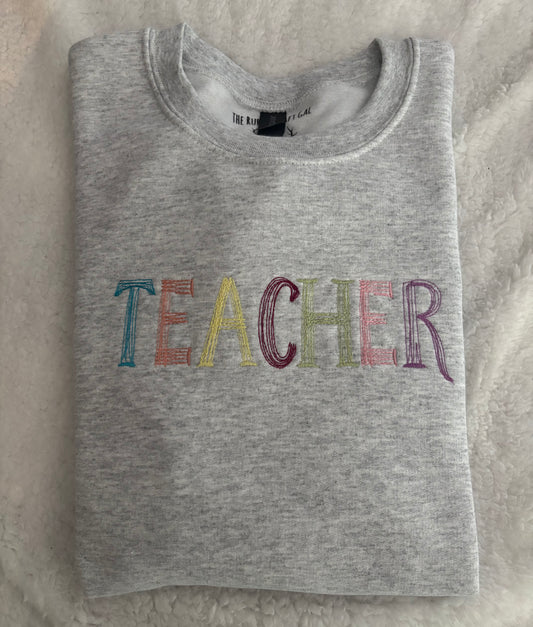 Teacher Crewneck