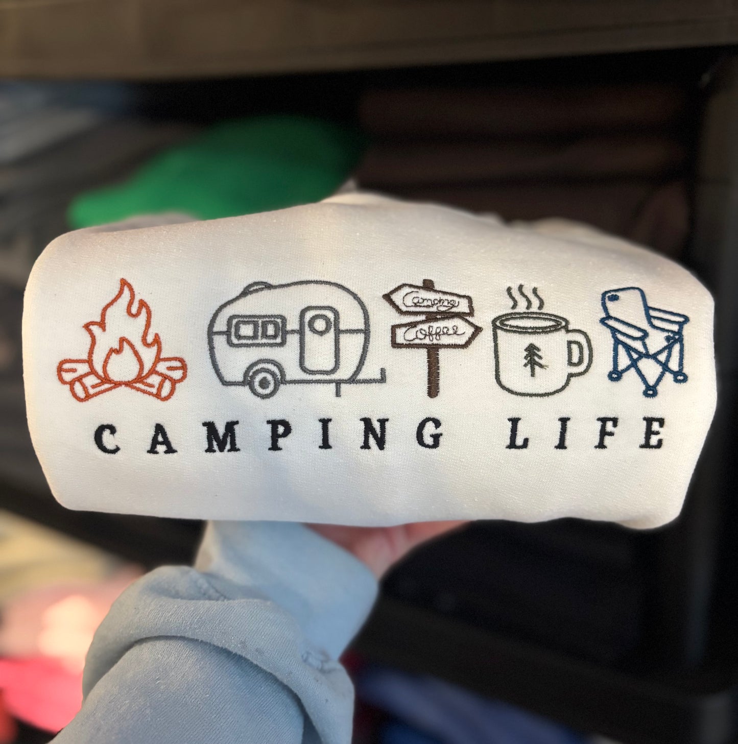 Camping Life Crewneck