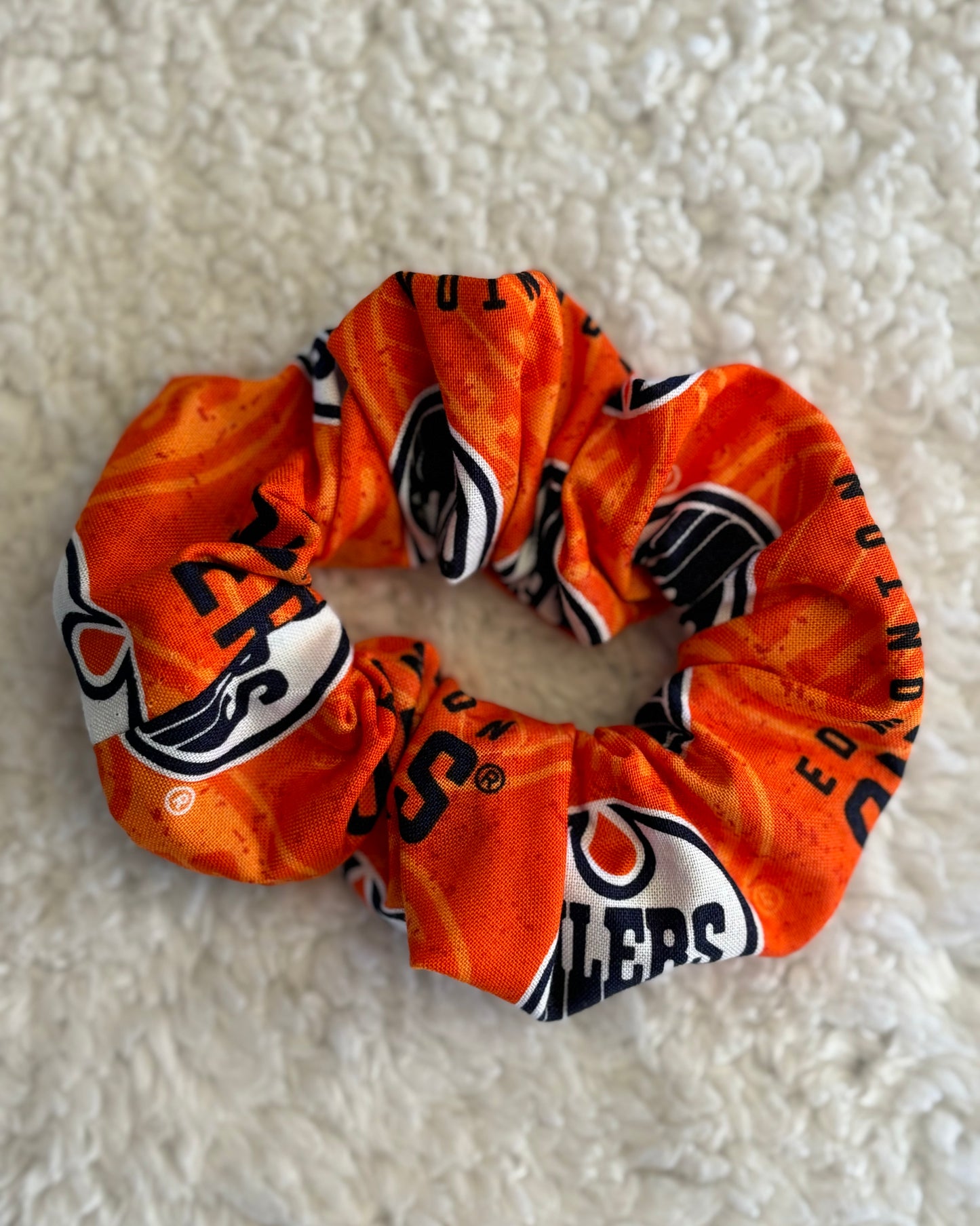 Oilers Hair Scrunchie & Wristlet Set