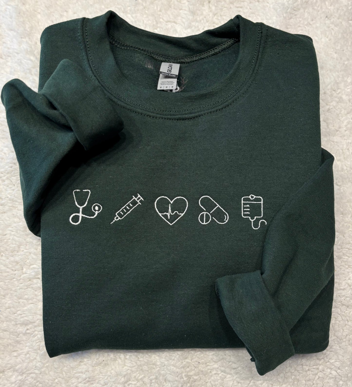 Nurse Icons Crewneck