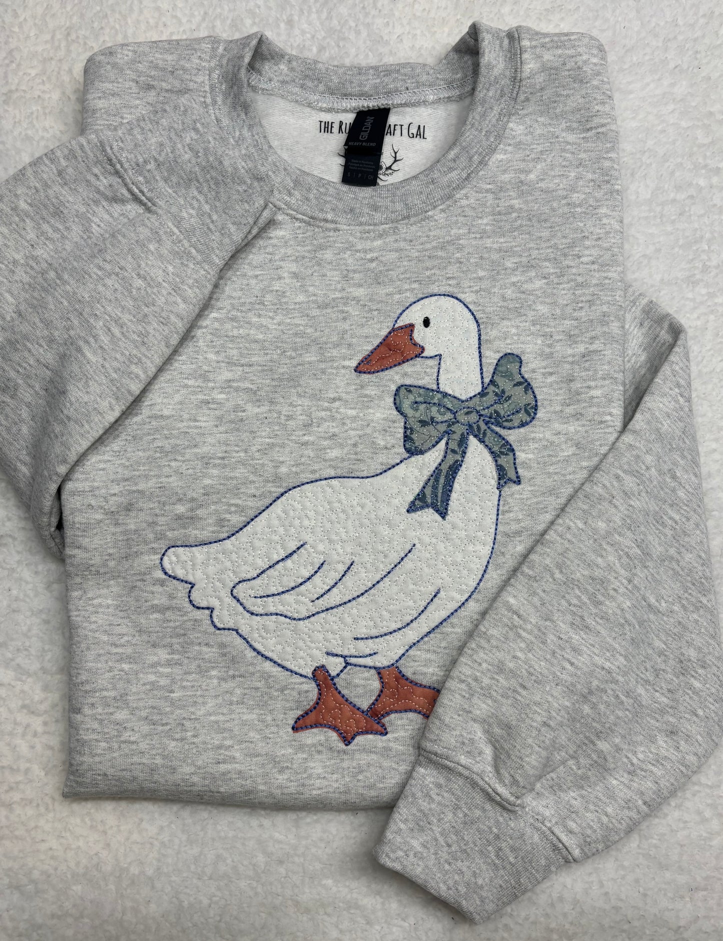 Goose Quilted Appliqué