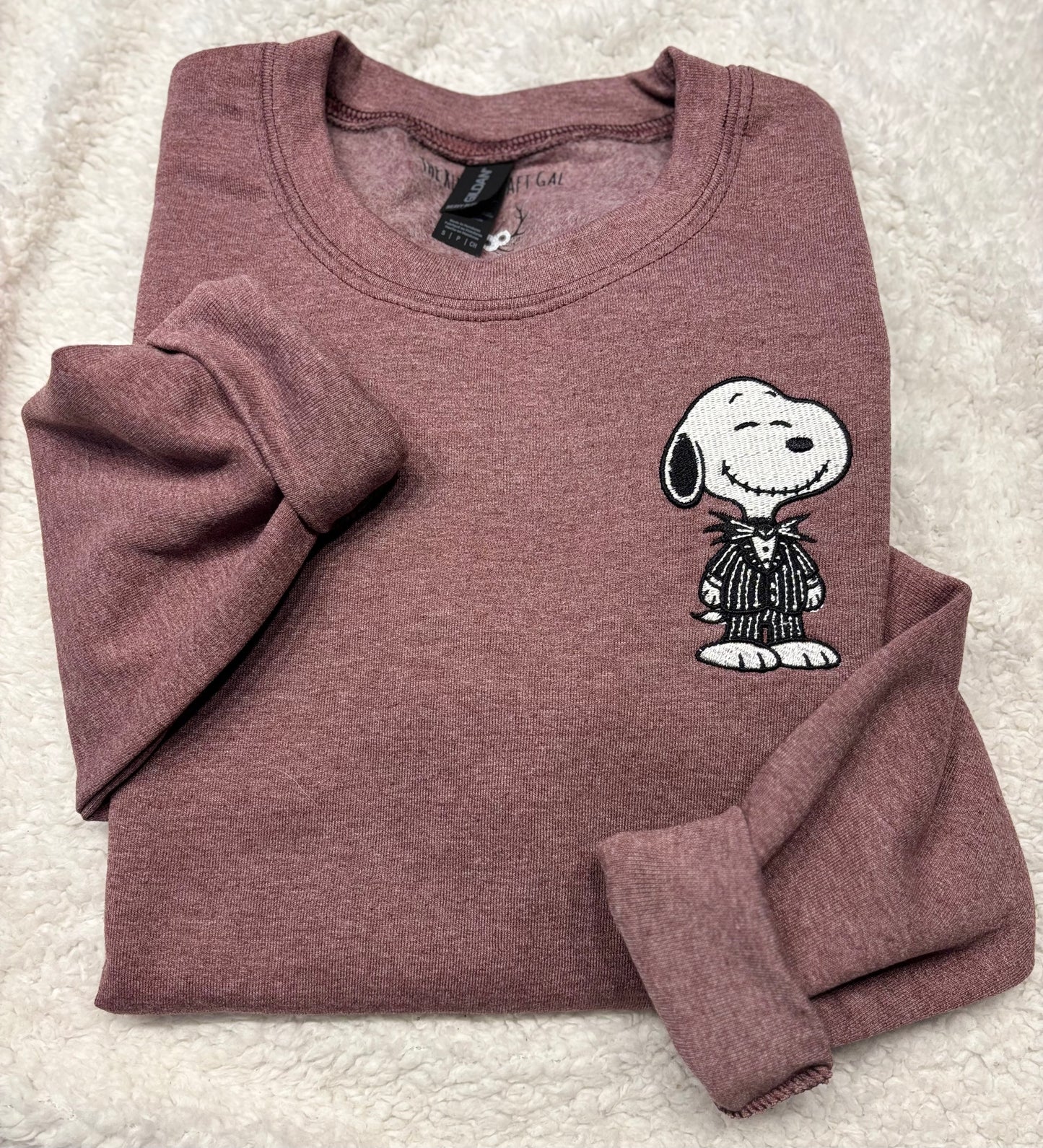 Snoopy Jack Skellington Crewneck