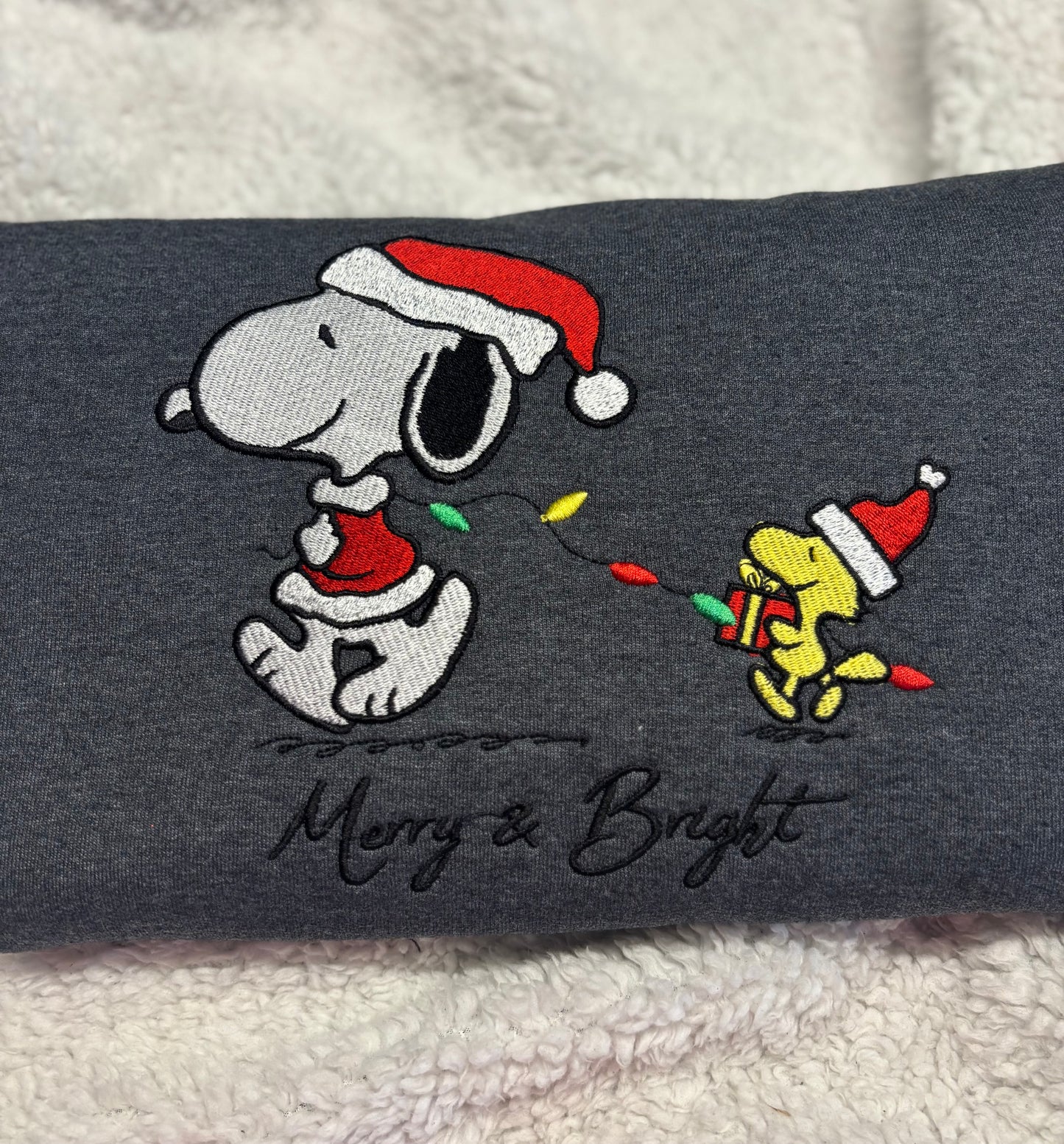 Snoopy Merry & Bright Crewneck