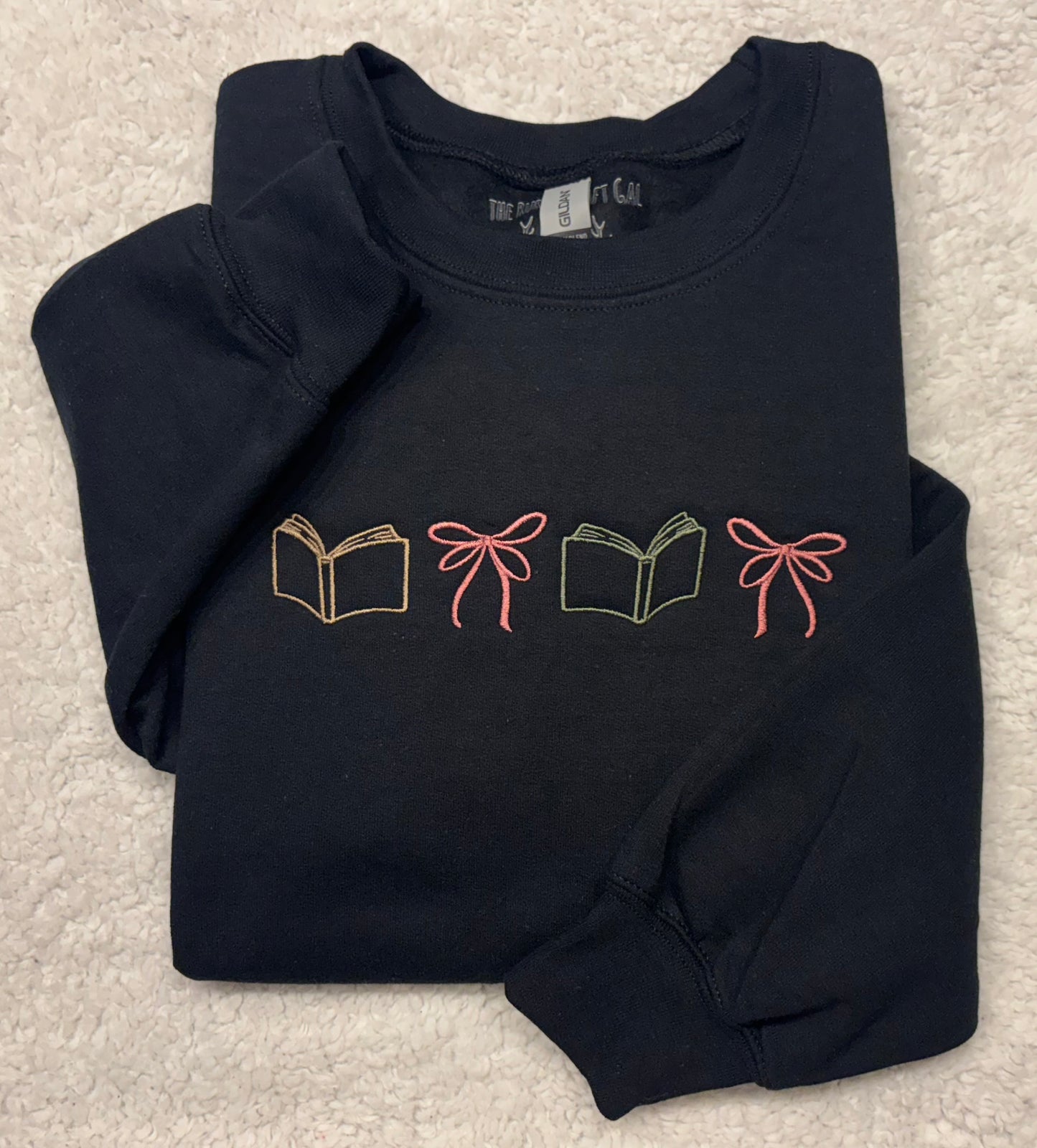 Books & Bows Crewneck
