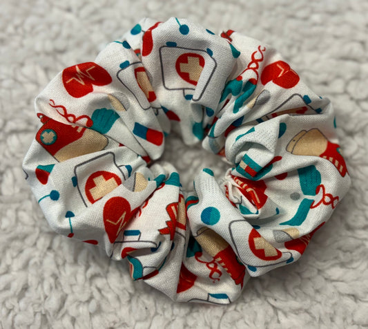 Nurse Hair Scrunchie