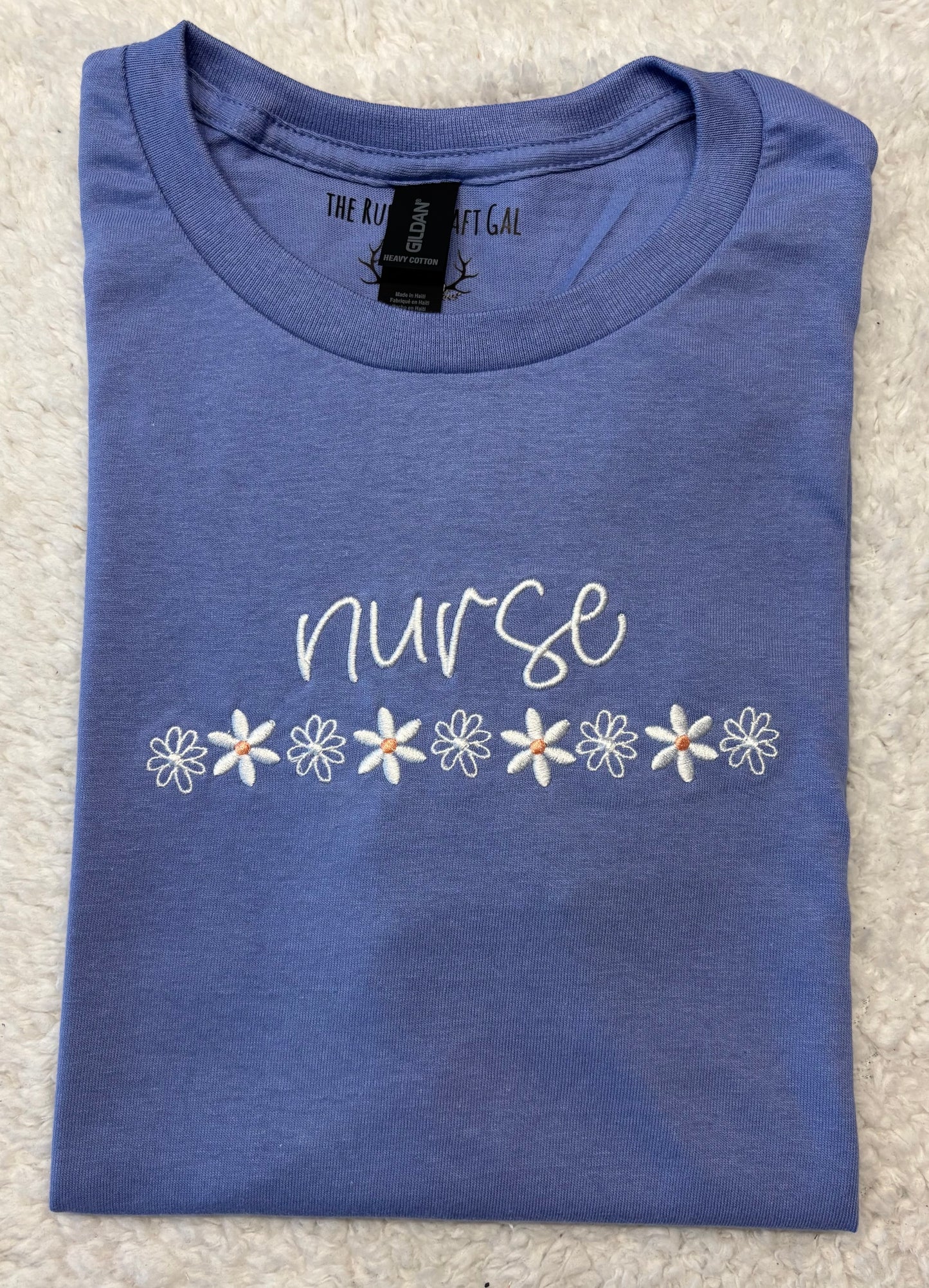 Floral Nurse T-Shirt