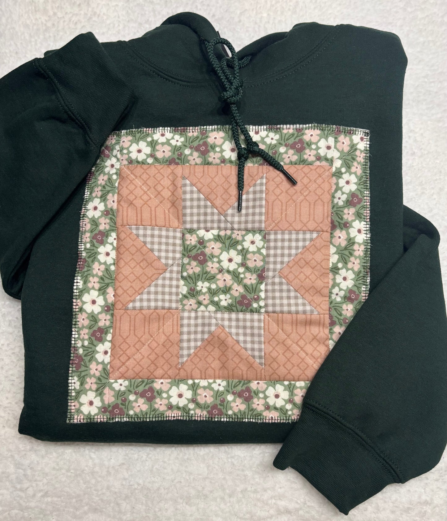 Quilt Panel Hoodie
