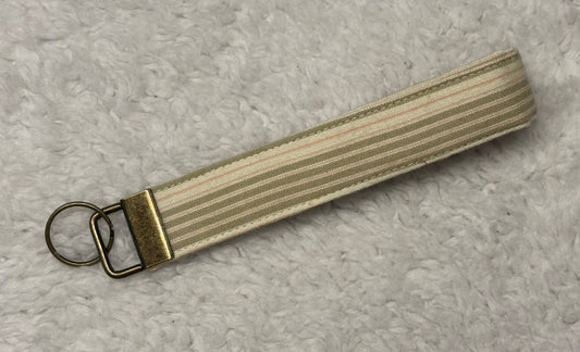 Flannel Key Wristlet
