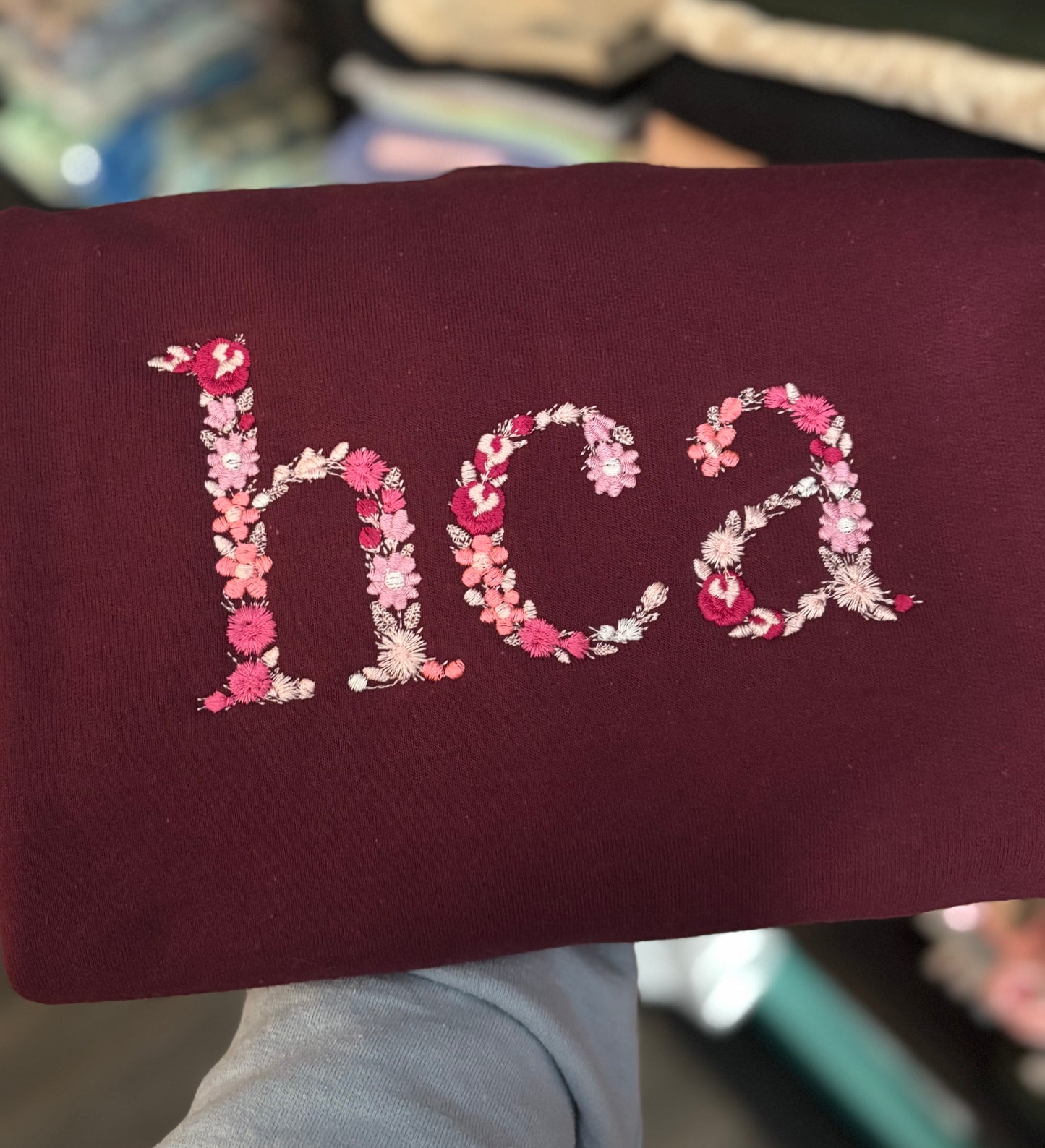 Floral Hca Crewneck