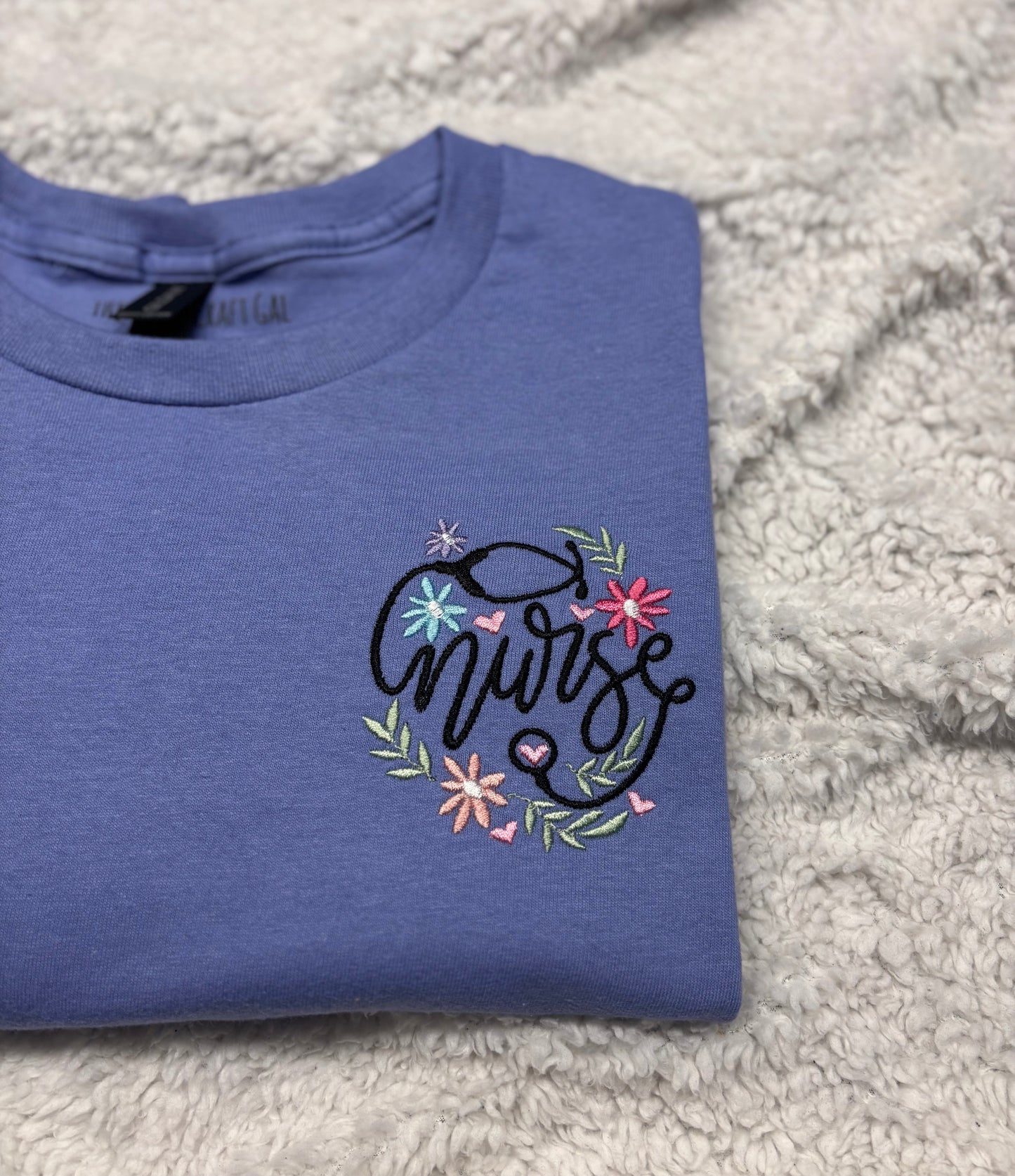 Nurse Floral T-Shirt