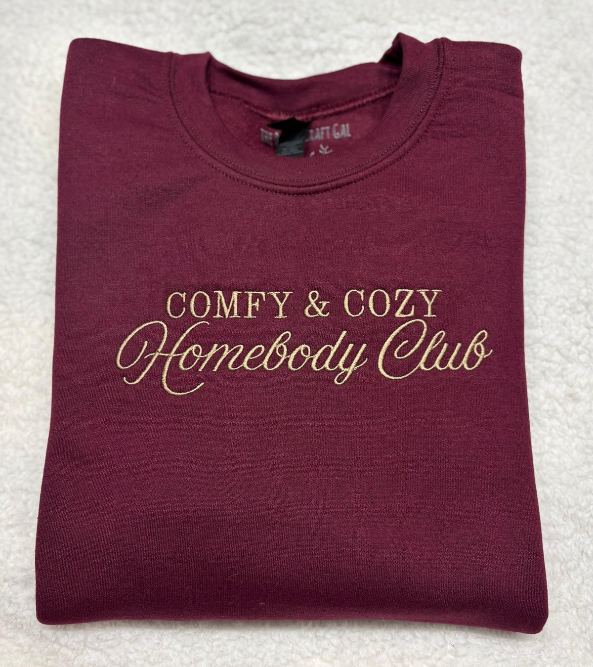 Comfy & Cozy Homebody Club Crewneck