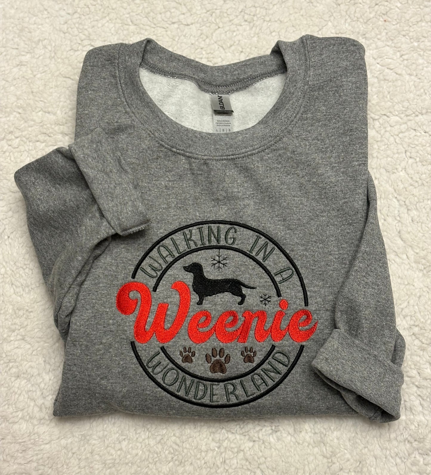 Walking in a Weenie Wonderland Crewneck