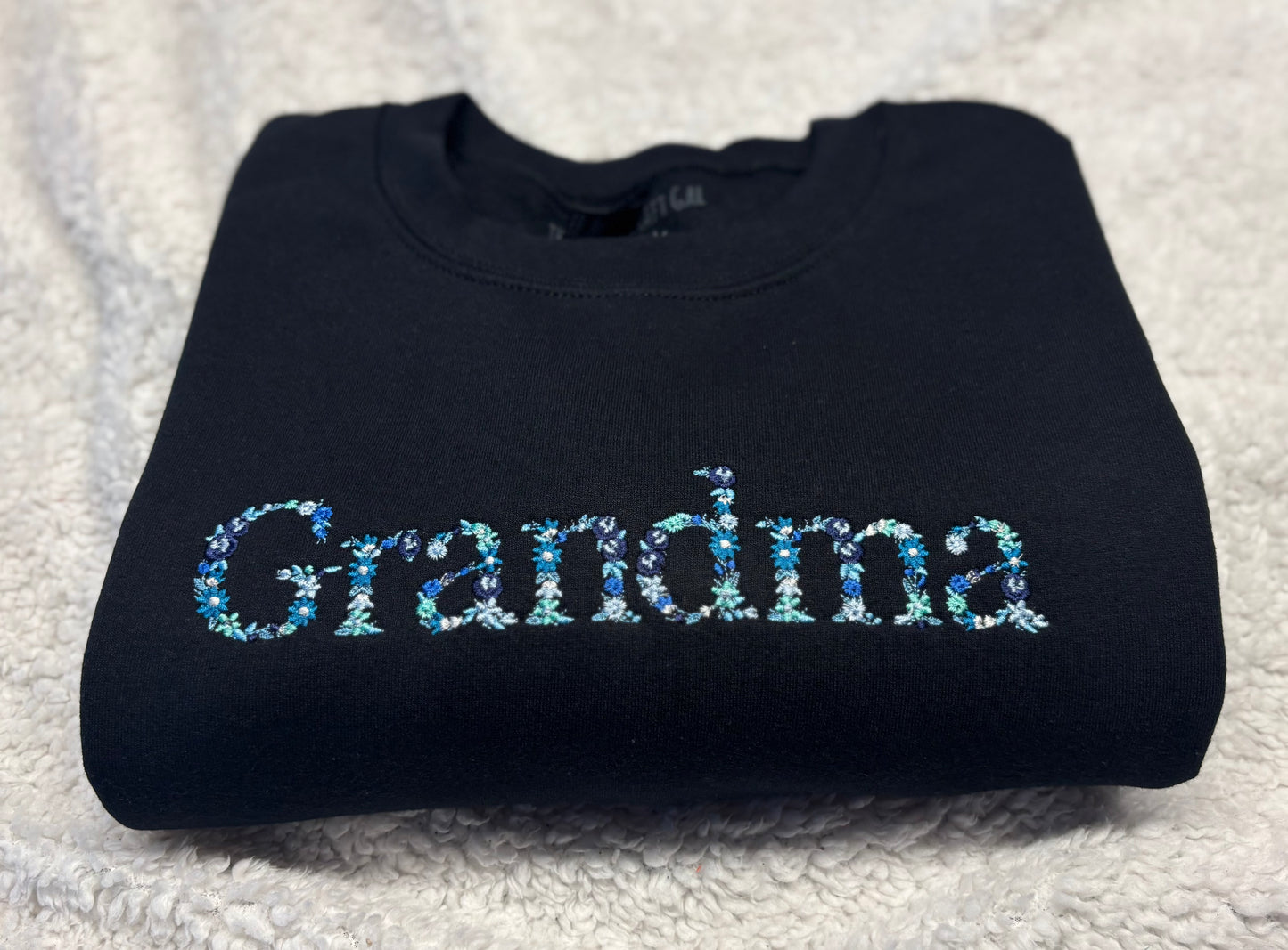 Floral Grandma Crewneck