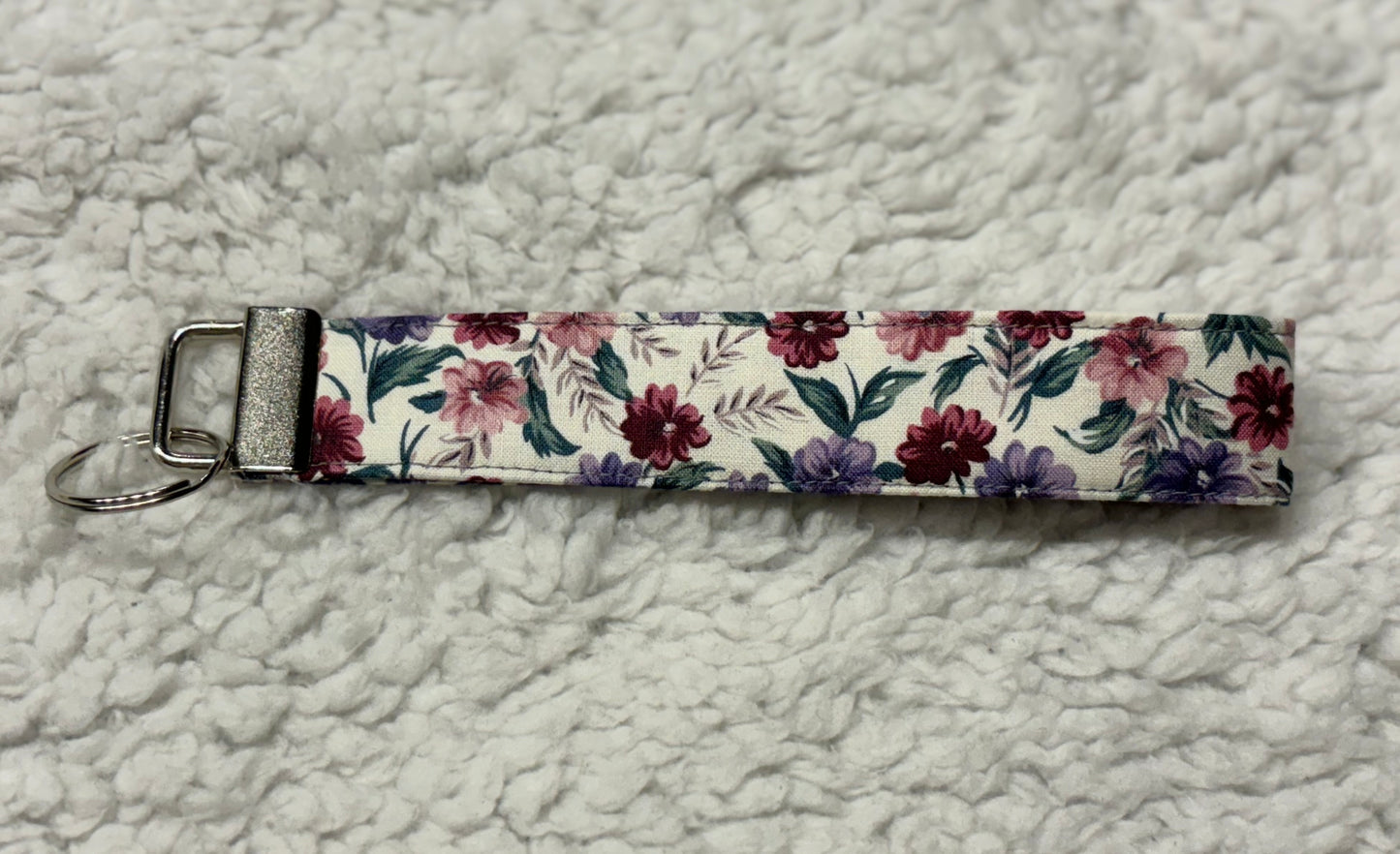 Floral Key Wristlet