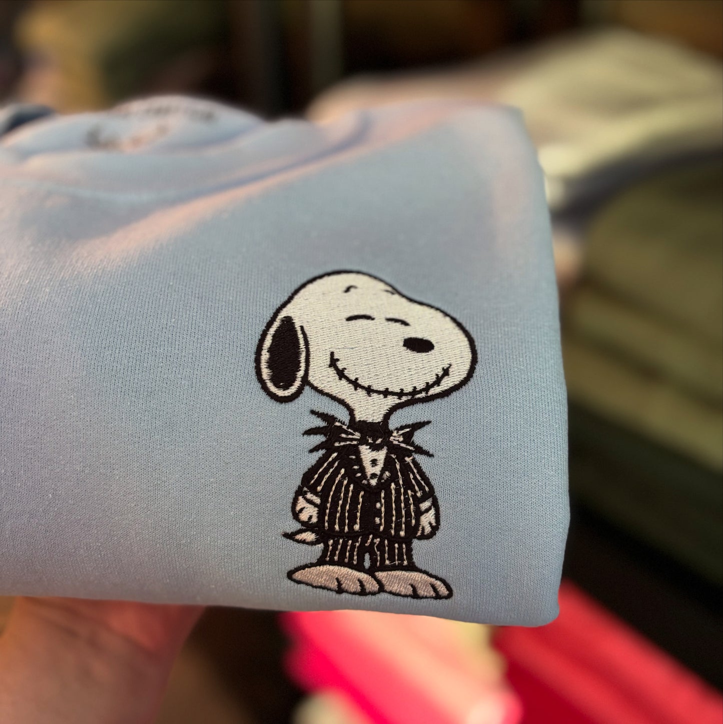 Snoopy Jack Skellington Crewneck