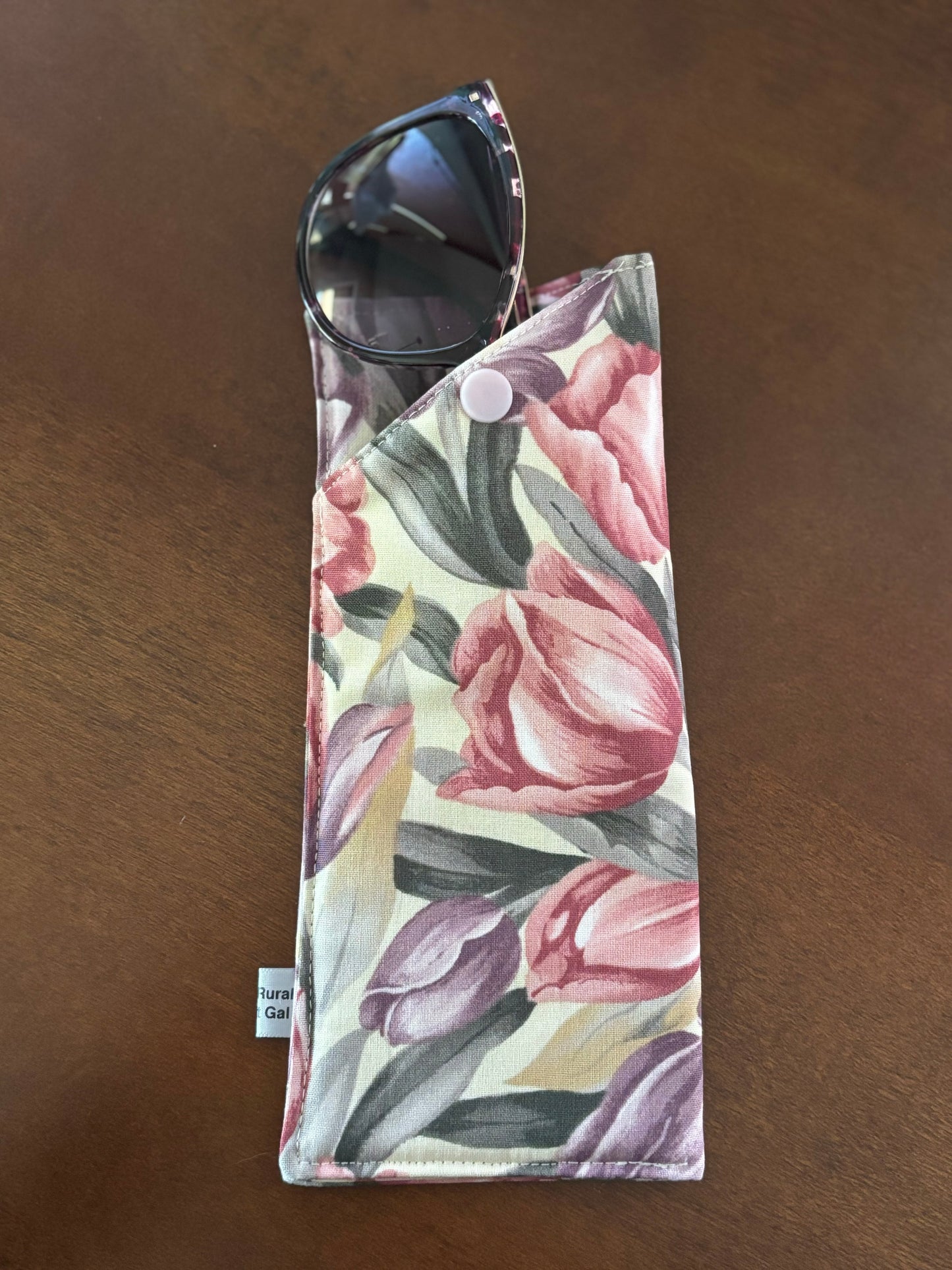 Floral Glasses Case