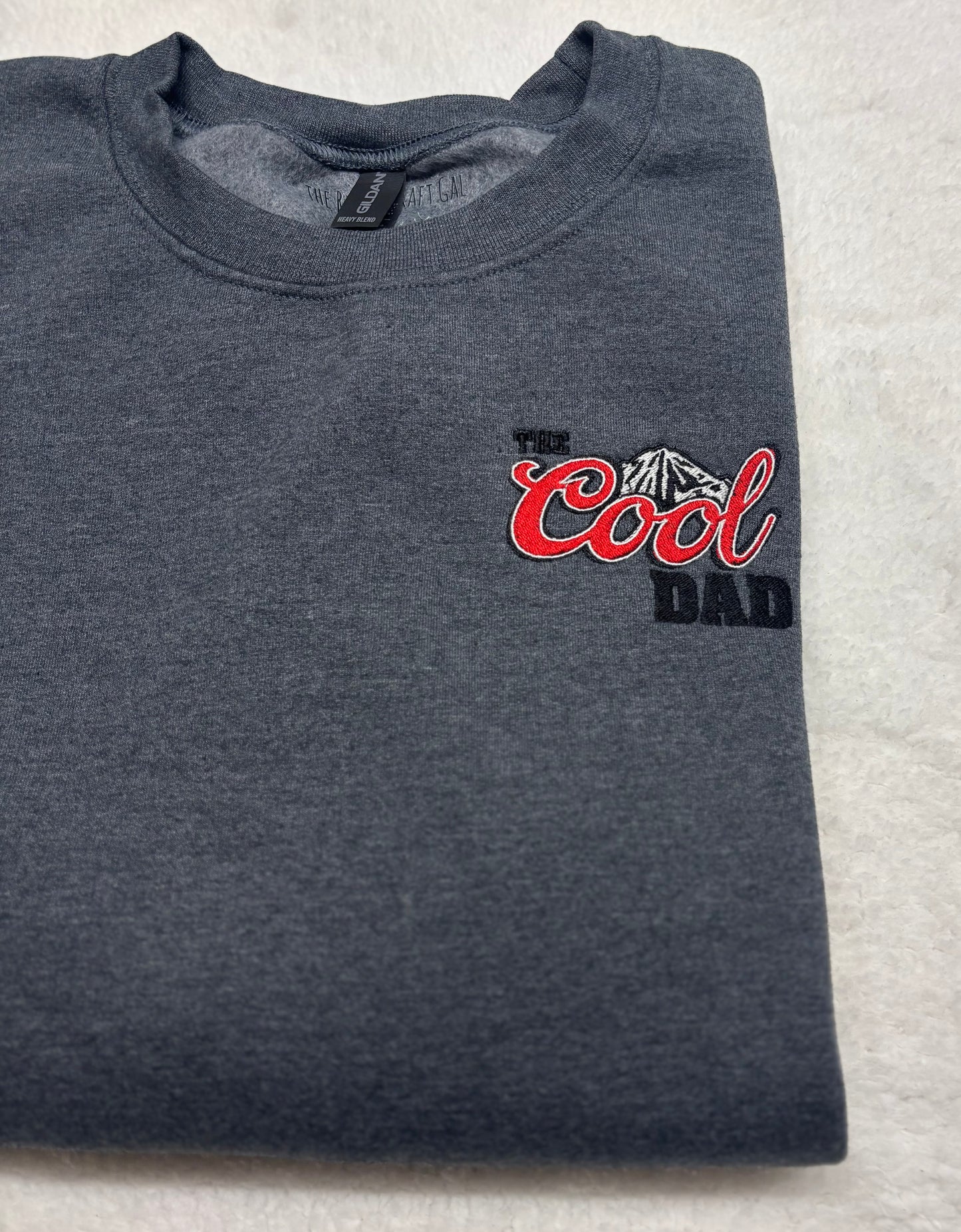 The Cool Dad Embroidered Crewneck/Hoodie