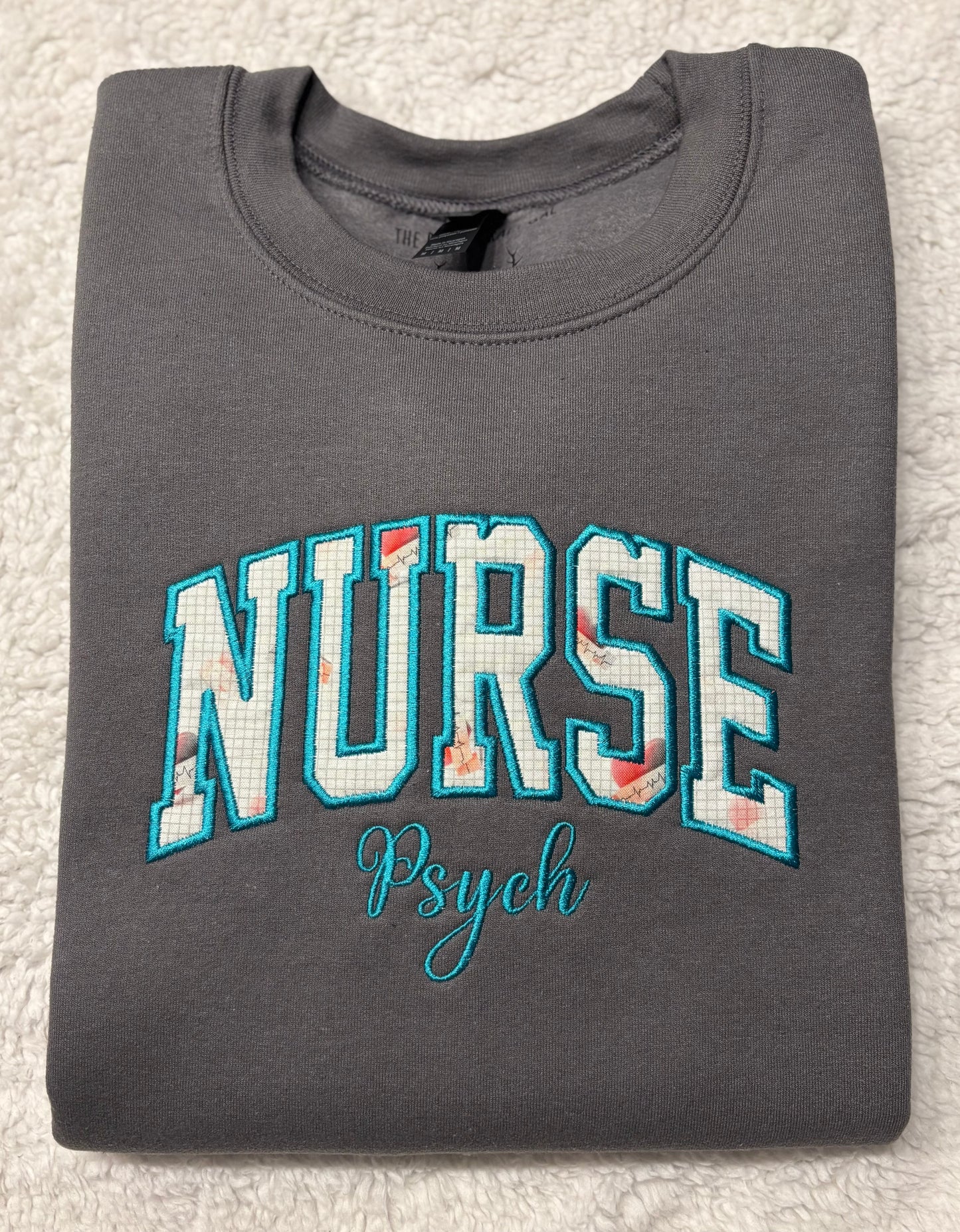 Nurse Specialty Appliqué Crewneck