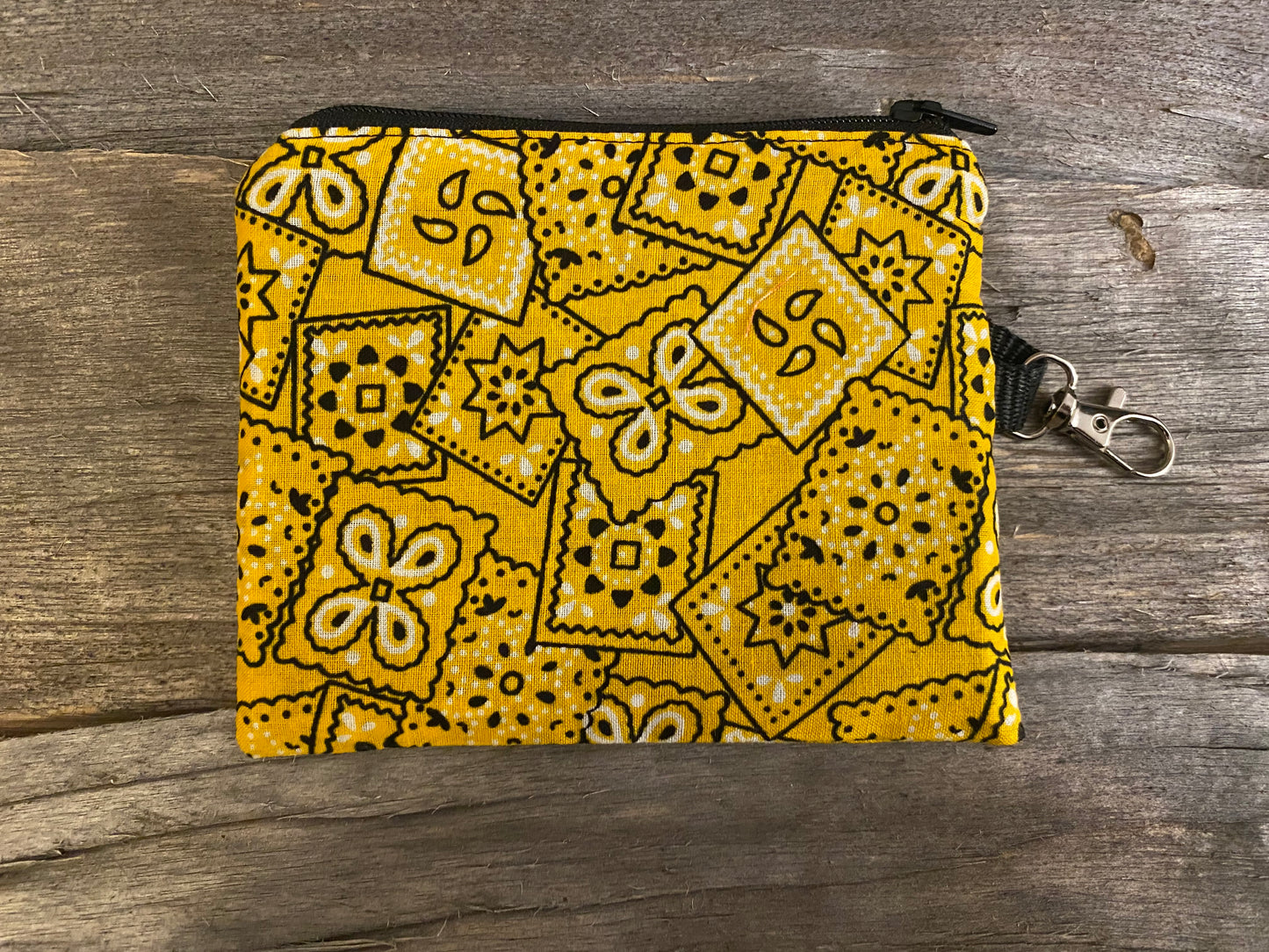 Yellow Purse Pouch