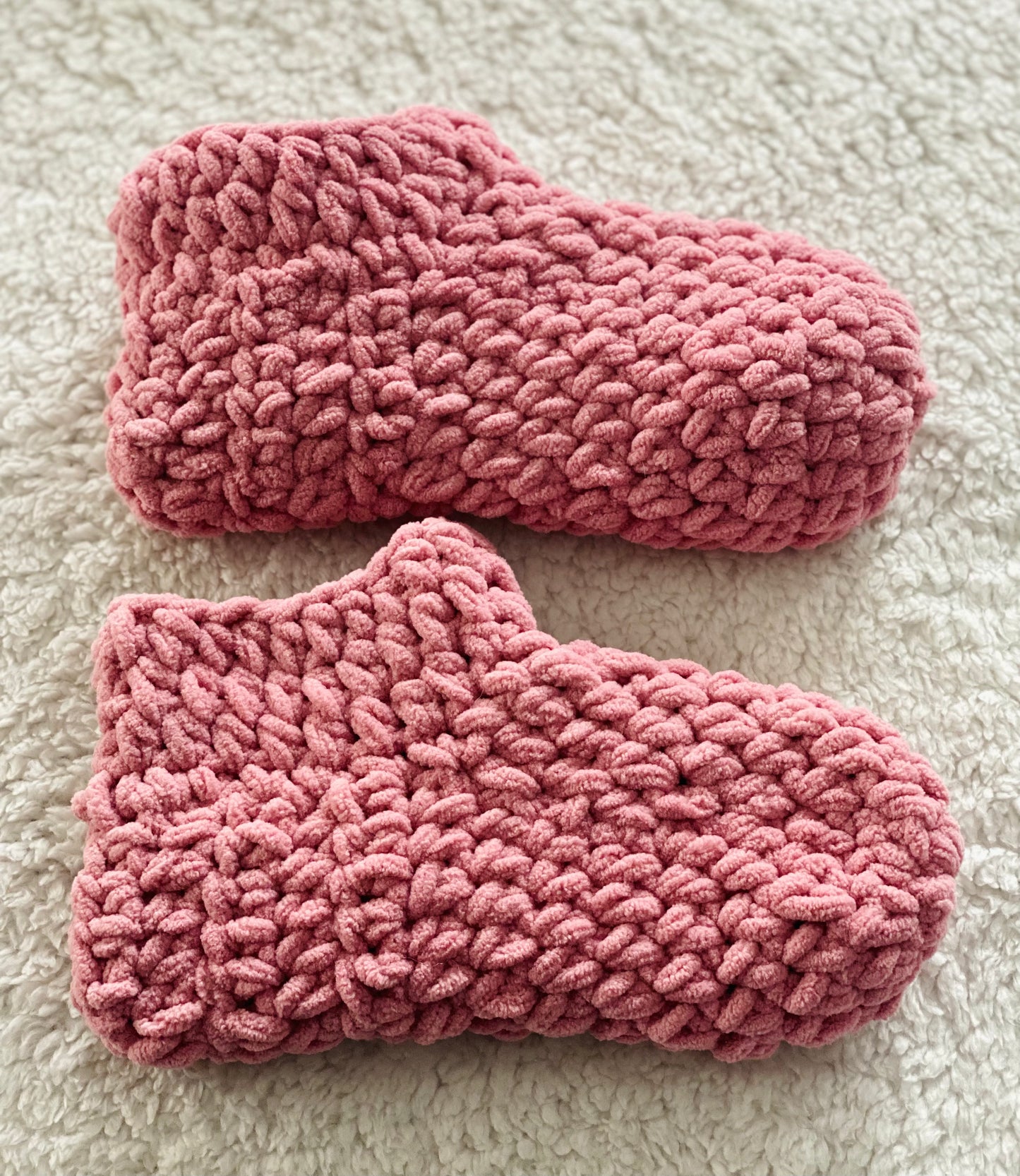 Pink Super Soft Slippers -S