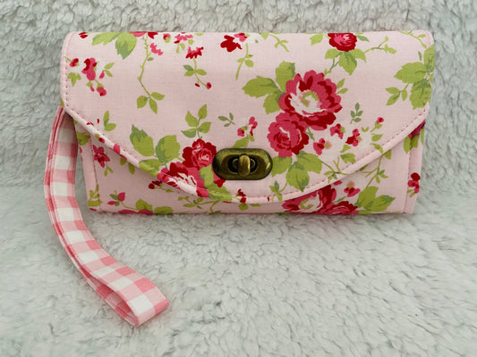 Pink Floral Wallet