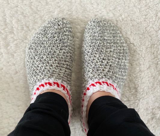 Grey Slippers
