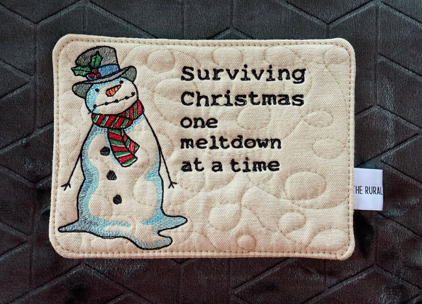 Meltdown Mug Rug