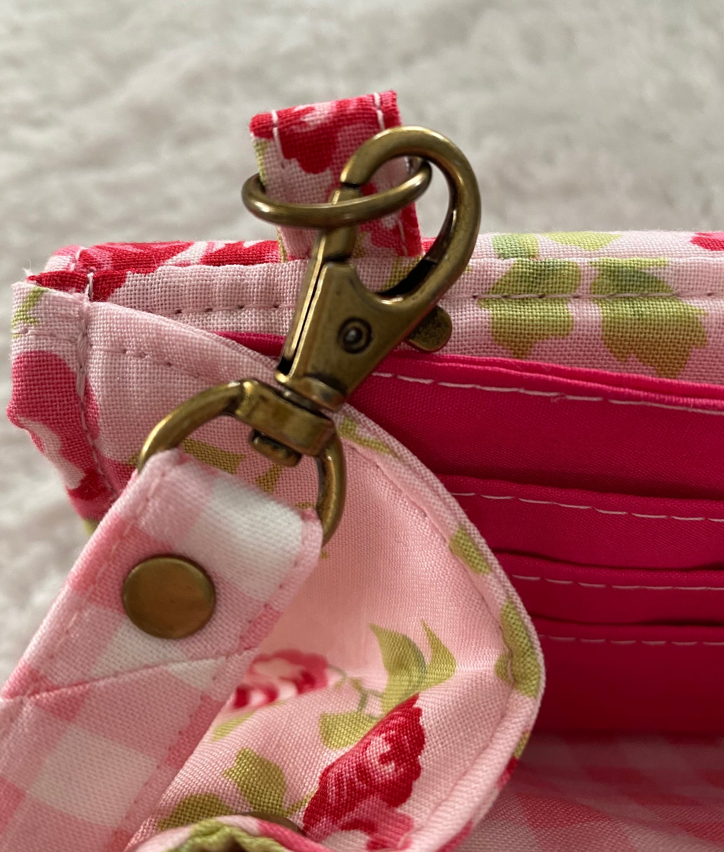 Pink Floral Wallet