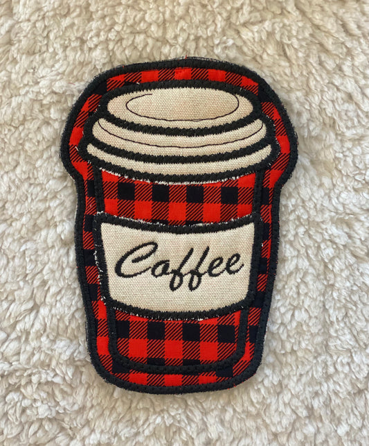 Plaid Coffee Mug Rug