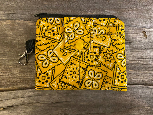 Yellow Purse Pouch