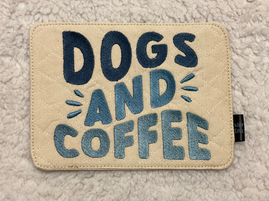 Dogs & Coffee Mug Rug